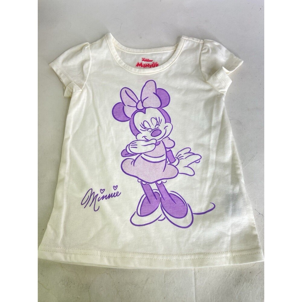 Disney Minnie Mouse Short Sleeve T-Shirt Top Kids Girls Size 3T